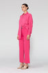 High Waist Flared Trousers